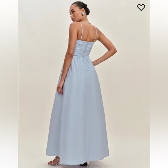 Reformation Blue Kastoria Dress - Picture 2 of 6